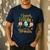 I Teach The Cutest Owls On The Branch Teacher Fall Autumn Men's Casual T-Shirt Navy I Teach The Cutest Owls On The Branch Teacher Fall Autumn Men's Casual T-Shirt Navy