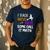 I Teach Hocus Pocus Some Call It Math Teacher Men's Casual T-Shirt Navy