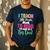 I Teach Little People To Read Reading Teacher For Men Women Girls Kids Men's Casual T-Shirt Navy