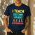 I Teach Second Grade Superheroes Teacher Superhero Men's Casual T-Shirt Navy I Teach Second Grade Superheroes Teacher Superhero Men's Casual T-Shirt Navy