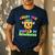 Teacher Back To School Color In Kindness Crayon Pencil Men's Casual T-Shirt Navy