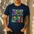 Teacher Besties Because Going Crazy Alone Is Not Fun Men's Casual T-Shirt Navy