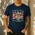Teacher Christmas Rockin' Around The Classroom Men Women Kids Men's Casual T-Shirt Navy