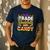 Teacher Cute Will Trade Students For Candy Halloween Costume Men's Casual T-Shirt Navy