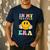 In My Teacher Era Retro Back To School Teacher Student Men's Casual T-Shirt Navy In My Teacher Era Retro Back To School Teacher Student Men's Casual T-Shirt Navy