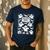 Teacher Halloween Composition Notebook Costume Halloween Men's Casual T-Shirt Navy
