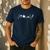 Teacher Heartbeat Red For Ed Men Women Men's Casual T-Shirt Navy Teacher Heartbeat Red For Ed Men Women Men's Casual T-Shirt Navy