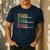 Teacher Kindness Compassion Confidence Teaching Men's Casual T-Shirt Navy