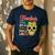 Teacher Life Got Me Feeling Un Poco Loco Men's Casual T-Shirt Navy