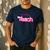 Teacher Life My Job Is Teach Men's Casual T-Shirt Navy Teacher Life My Job Is Teach Men's Casual T-Shirt Navy