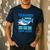 Teacher Shark Do Your Work Men's Casual T-Shirt Navy