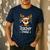 Teacher Squad Red Plaid Rudolph Reindeer Christmas Men's Casual T-Shirt Navy Teacher Squad Red Plaid Rudolph Reindeer Christmas Men's Casual T-Shirt Navy