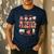 Teacher Thanksgiving Shirt Women One Thankful Teacher Fall Men's Casual T-Shirt Navy