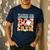 Teachers Aide Boo Crew Ghost Groovy Halloween For Women Men's Casual T-Shirt Navy