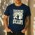 Teachers Love Brains Halloween Costume Boo Trick Teach Men's Casual T-Shirt Navy
