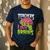 Teachers Love Brains Zombie Teacher Halloween Zombies Men's Casual T-Shirt Navy