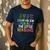 Teachers I Love My Job For All The Little Reasons Teacher Men's Casual T-Shirt Navy