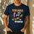 Teachers Are Superheroes Graduation School Teachers Men's Casual T-Shirt Navy