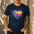 Teaching Is a Work Of Heart Tie Dye Hippie For Teacher For Men Women Girls Kids Men's Casual T-Shirt Navy Teaching Is a Work Of Heart Tie Dye Hippie For Teacher For Men Women Girls Kids Men's Casual T-Shirt Navy