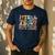 I Tell Young People About Dead People Groovy History Teacher Men's Casual T-Shirt Navy