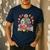 Thanksgiving Teacher Books Turkey Reading Book Men's Casual T-Shirt Navy