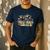 Third 3rd Grade Teacher Appreciation Teaching Wildflowers Men's Casual T-Shirt Navy