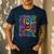 Tie Dye 8th Grade Typography Team Eighth Grade Teacher Men's Casual T-Shirt Navy Tie Dye 8th Grade Typography Team Eighth Grade Teacher Men's Casual T-Shirt Navy