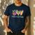 Tie Dye Hippie Peace Love Teach Teacher Appreciation Men's Casual T-Shirt Navy Tie Dye Hippie Peace Love Teach Teacher Appreciation Men's Casual T-Shirt Navy