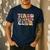 Tired Teachers Club Groovy Teachers Back To School Tee Men's Casual T-Shirt Navy