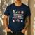 The Tired Teachers Department Retro Groovy Back To School Men's Casual T-Shirt Navy The Tired Teachers Department Retro Groovy Back To School Men's Casual T-Shirt Navy