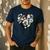 TK Vibes Back To School TK Kid Girl TK Team TK Teacher Women Men's Casual T-Shirt Navy