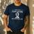 History Teacher Joke Four Score & Seven Years Men's Casual T-Shirt Navy
