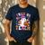 Trick Or Teach Groovy Teacher Ghost Halloween Teacher Men's Casual T-Shirt Navy Trick Or Teach Groovy Teacher Ghost Halloween Teacher Men's Casual T-Shirt Navy
