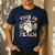 Trick Or Teach Groovy Teacher Halloween Retro Teacher Ghost Men's Casual T-Shirt Navy
