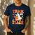 Trick Or Teach Halloween Shirt For Teacher Kids Floral Ghost Men's Casual T-Shirt Navy