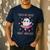 Trick Or Treat Point Your Feet Halloween Ghost Dance Teacher Men's Casual T-Shirt Navy Trick Or Treat Point Your Feet Halloween Ghost Dance Teacher Men's Casual T-Shirt Navy
