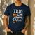 Trig Or Treat Shirt Halloween Math Teacher School College Men Women Kids Men's Casual T-Shirt Navy