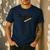 Tt Gg Ii Ff Tgif Teachers Students Tee Men's Casual T-Shirt Navy