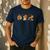 Turkey Reading Books Fall Thanksgiving Teacher Book Lovers Men's Casual T-Shirt Navy Turkey Reading Books Fall Thanksgiving Teacher Book Lovers Men's Casual T-Shirt Navy