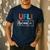 UFLI Queen Science Of Reading Literacy Teacher Appreciation Men's Casual T-Shirt Navy