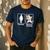 Unicorn History Teacher T-Shirt History Teacher Men's Casual T-Shirt Navy