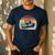 Vintage Retro The Pool Boy Men's Casual T-Shirt Navy