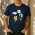 Wait What English Teacher Grammar Police Grammarian Men's Casual T-Shirt Navy