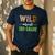 Wild About 3rd Grade Teacher Student Third Grade Zoo Safari Men Women Girls Kids Men's Casual T-Shirt Navy