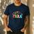 Wildflower Para Floral Paraprofessional Paraeducator Teacher Men's Casual T-Shirt Navy Wildflower Para Floral Paraprofessional Paraeducator Teacher Men's Casual T-Shirt Navy