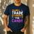 Will Trade Students For Candy Cute Halloween Costume Teacher For Men Women Kids Men's Casual T-Shirt Navy