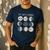 Women Science Teacher Moon Phases Scientist Back To School Men's Casual T-Shirt Navy