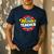 Wonder Teacher Super Woman Power Superhero Back To School Men's Casual T-Shirt Navy Wonder Teacher Super Woman Power Superhero Back To School Men's Casual T-Shirt Navy