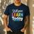 Y'All Gonna Learn Today Back To School First Day Teacher Men's Casual T-Shirt Navy