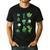 10 Types Of Cactus Succulent Teacher Chart Cactus Lover Tee Men's Casual T-Shirt Black